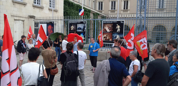 27 juin, rassemblement FO devant la préfecture